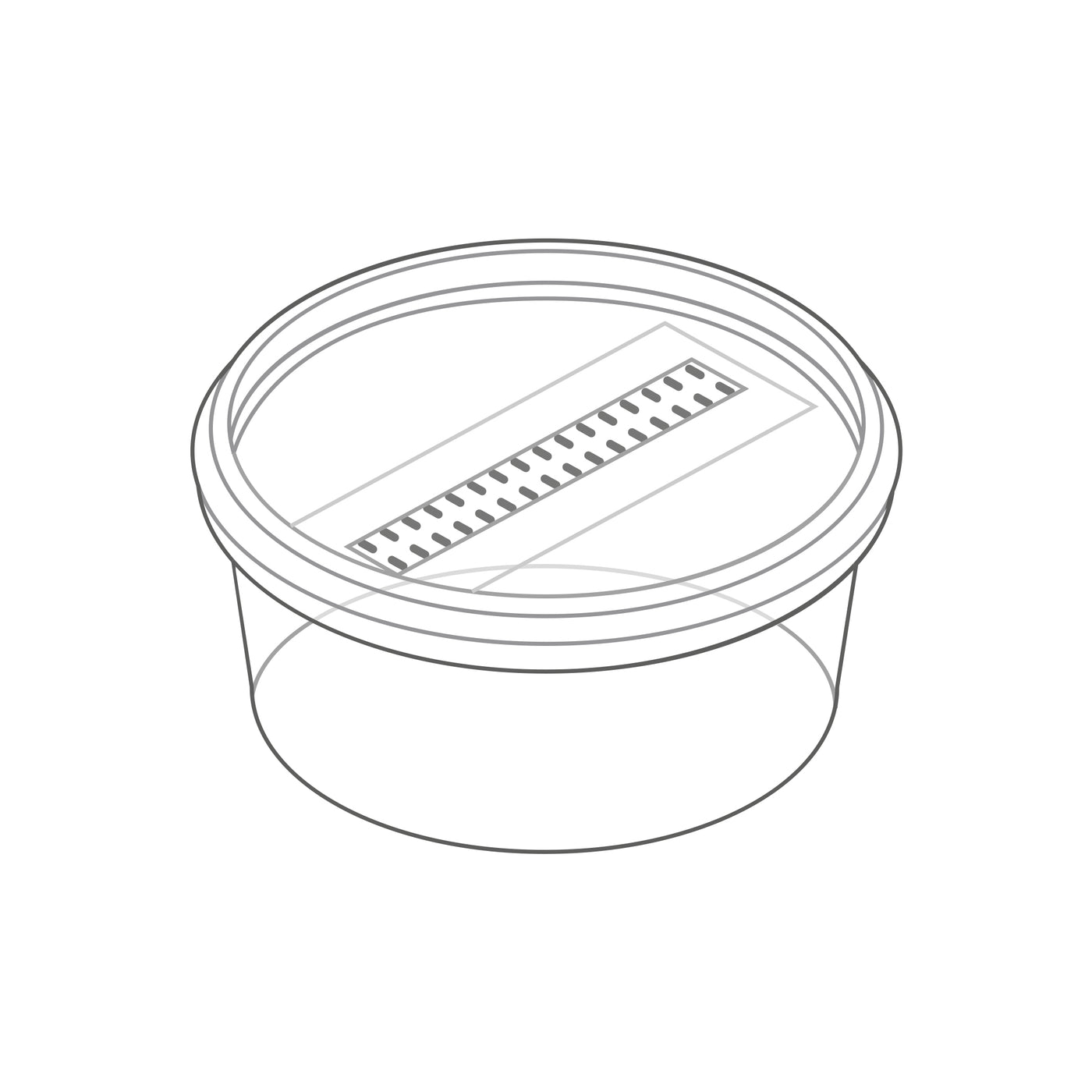 Microbox - Round (360 ml) - Bulk (330-350/Box)