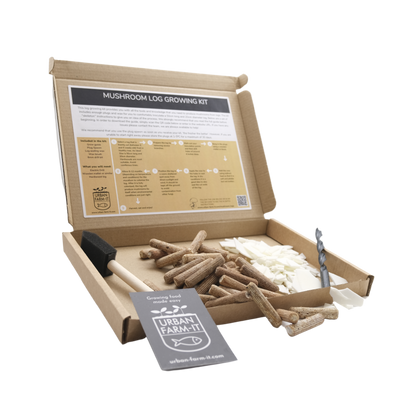 Shiitake Mushroom Log Growing Kit