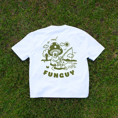 Funguy White Tee