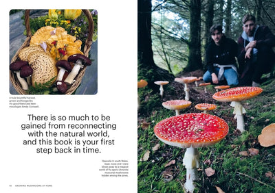 Growing Mushrooms at Home by Elliot Webb (Hardcover)