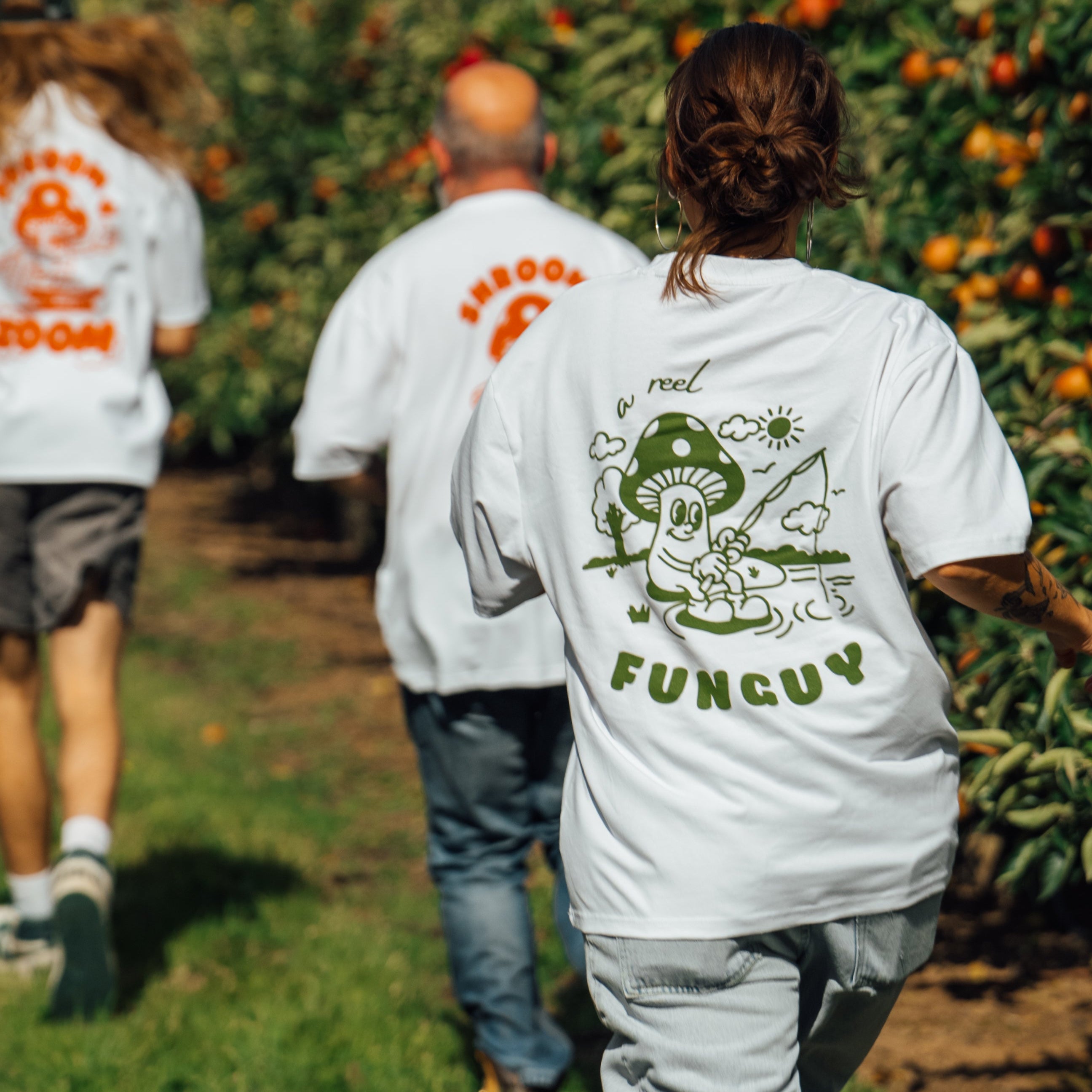 Funguy White Tee