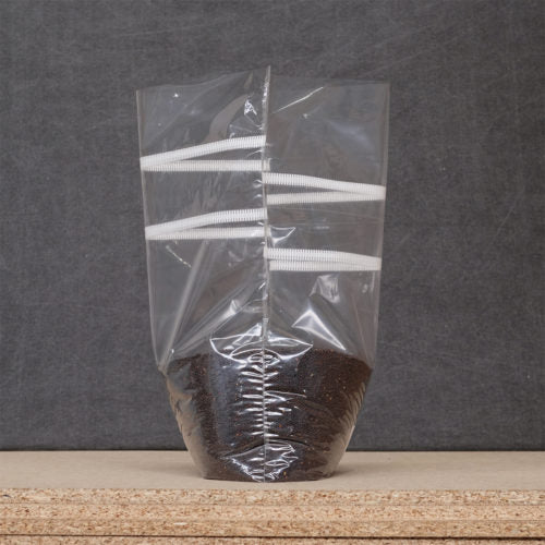 Growing Bag, PPD (0.06mm), Zipper Filter Top, Bottom Gusset, 40x51cm
