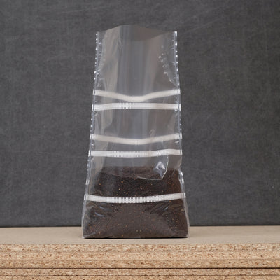 Growing Bag, PPD (0.05mm), Zipper Filter Bottom, Bottom Gusset, 32x49cm