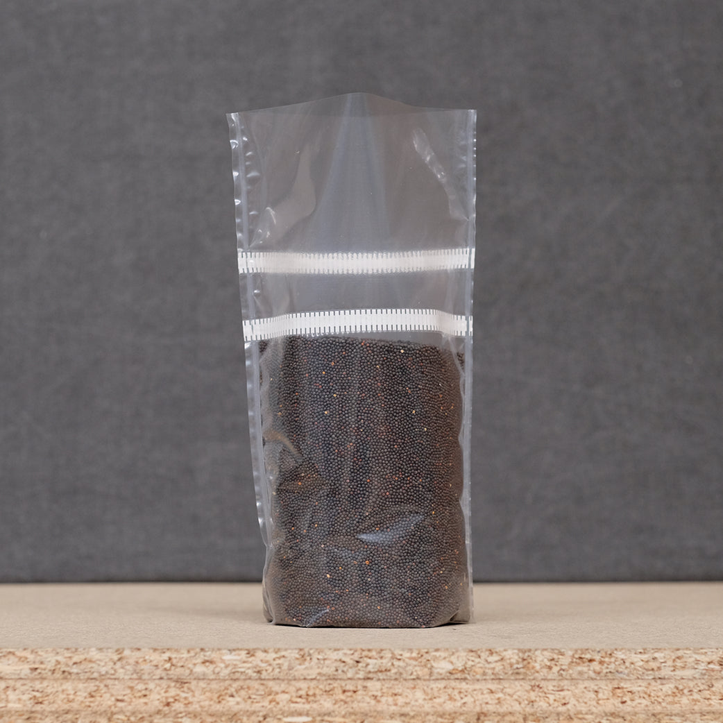 Growing Bag, PPD (0.06mm), Zipper Filter Top, Bottom Gusset, 19x32cm