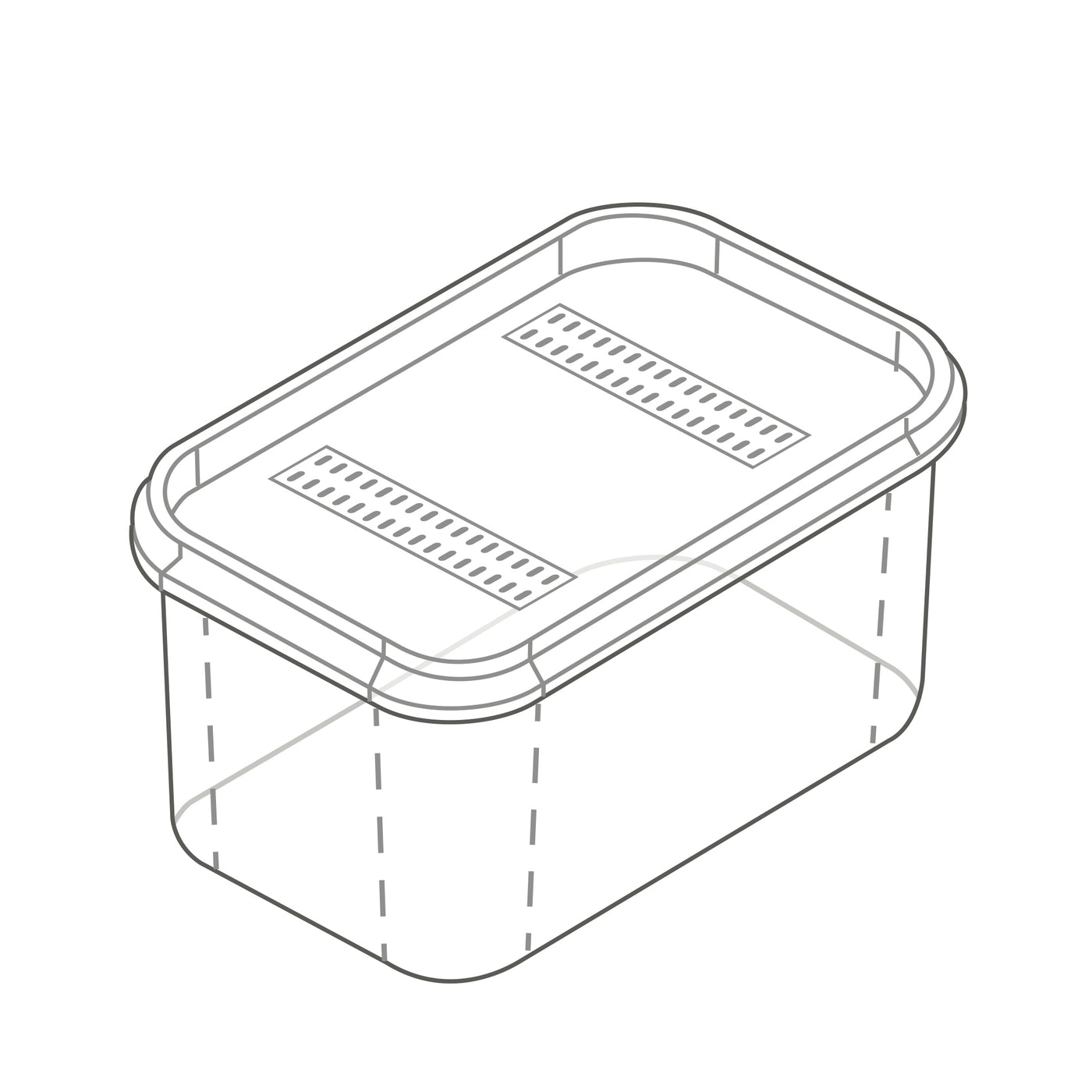 Microbox - Rectangle (1.2L)