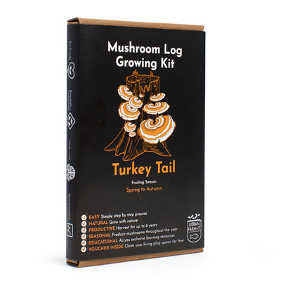 Turkey Tail Mushroom Log Growing Kit's - Gift Option
